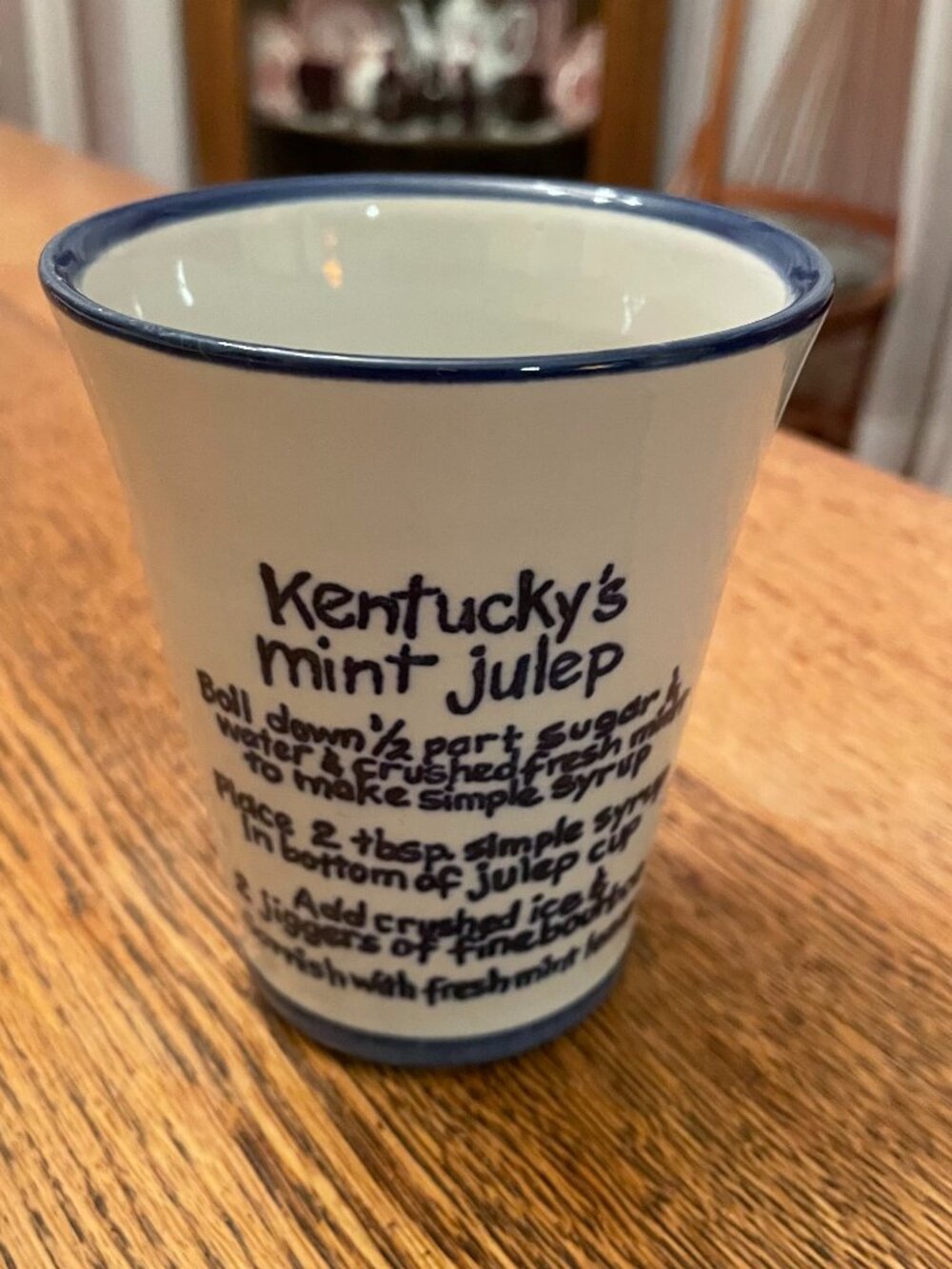 Mint Julep Recipe Julep Cup 12 ounces by Stoneware & Co.**